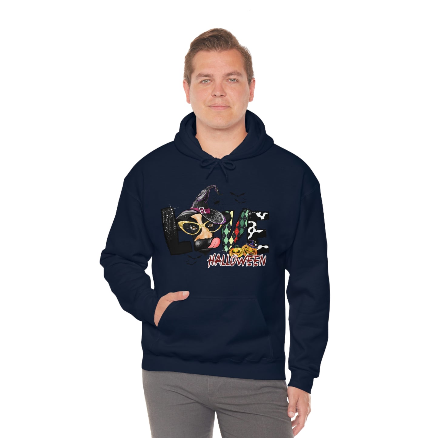 Love Farm Halloween Unisex Heavy Blend Hooded Sweatshirt