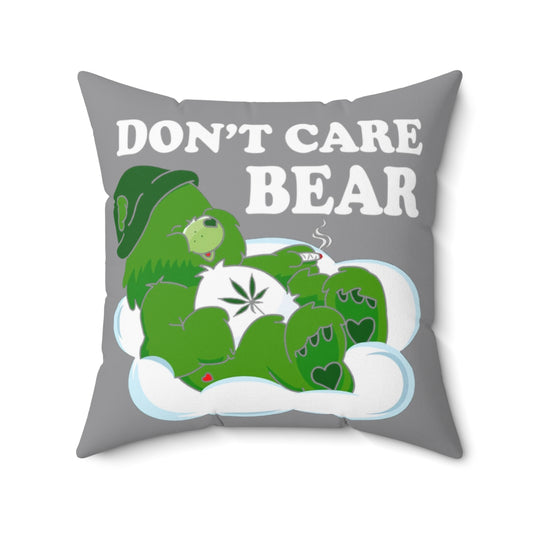 Don't Care, Care Bear Spun Polyester Square Pillow