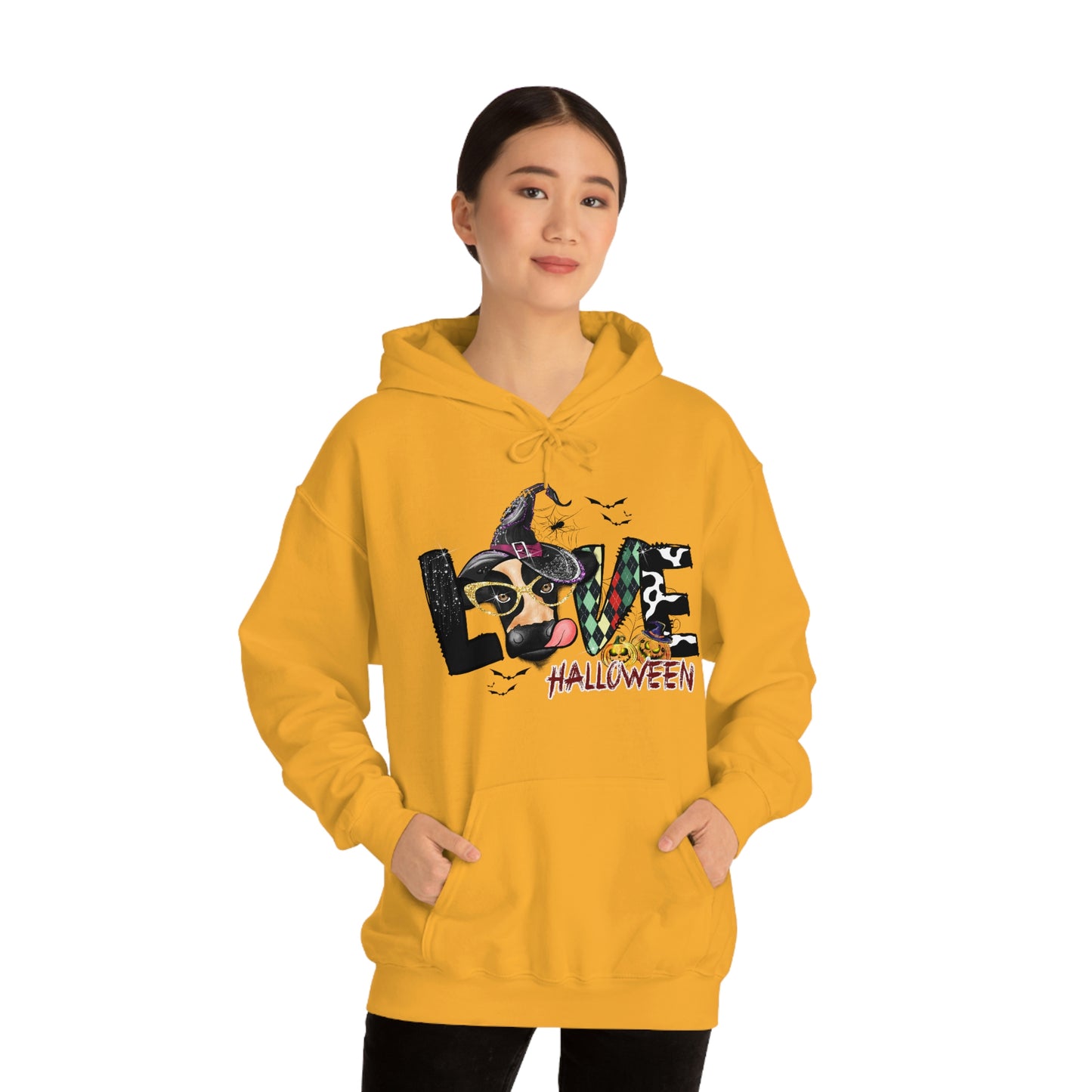 Love Farm Halloween Unisex Heavy Blend Hooded Sweatshirt