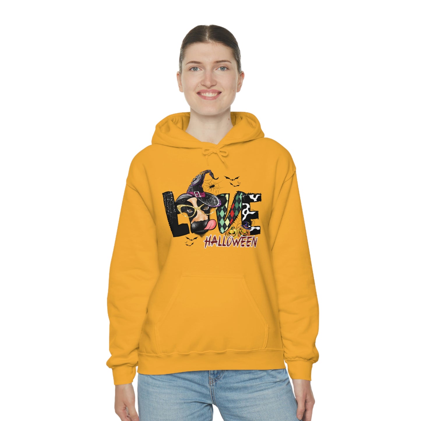 Love Farm Halloween Unisex Heavy Blend Hooded Sweatshirt