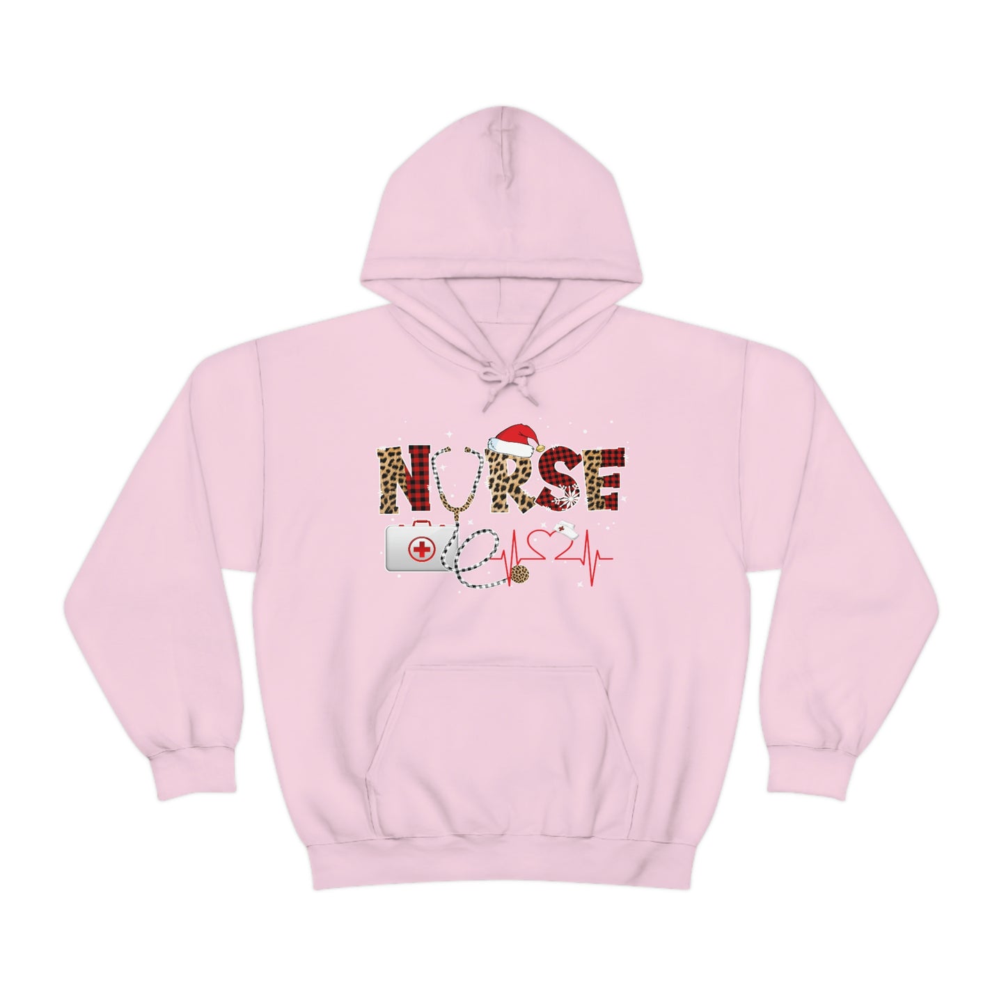 Holiday Nurse Unisex Heavy Blend Hooded Sweatshirt