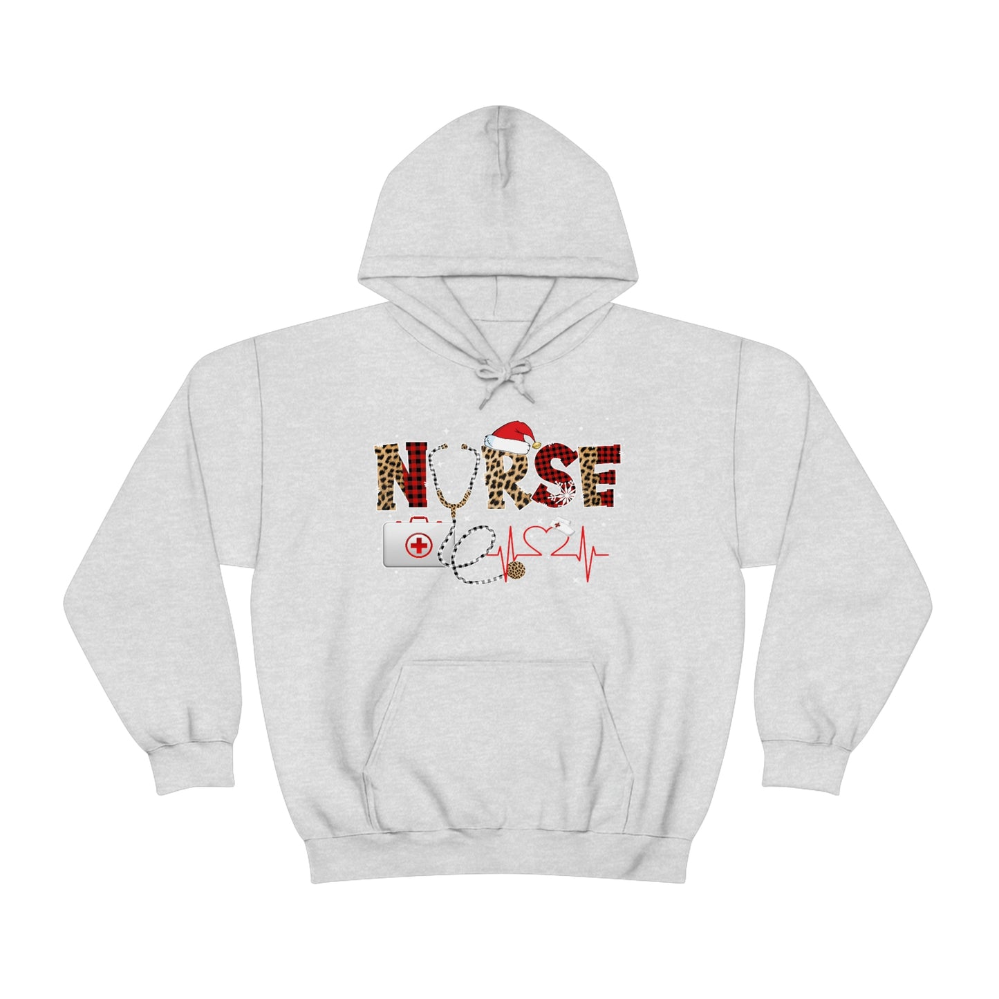 Holiday Nurse Unisex Heavy Blend Hooded Sweatshirt