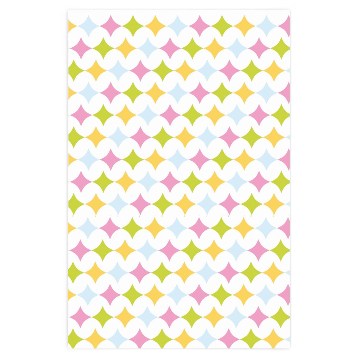 Spring Abstract Print Wrapping Paper