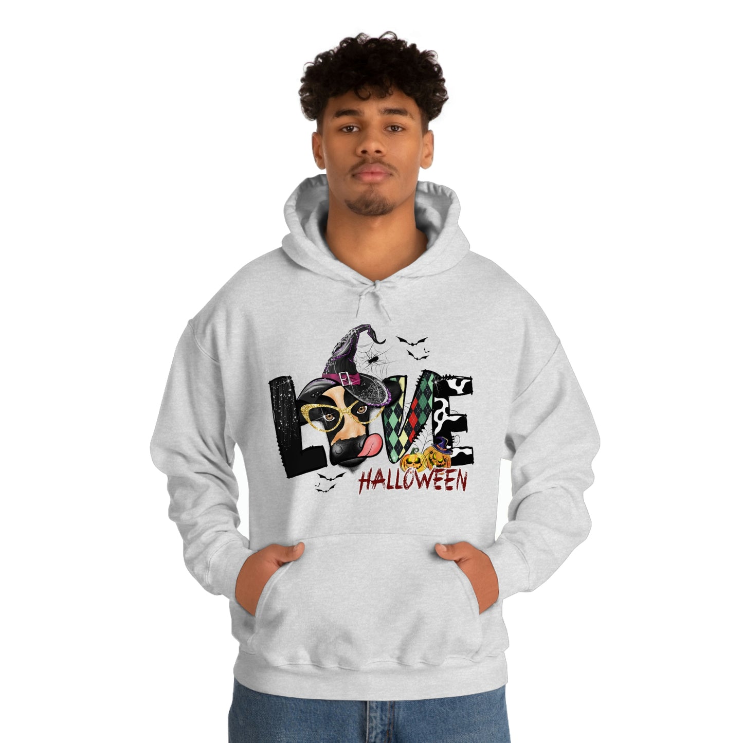 Love Farm Halloween Unisex Heavy Blend Hooded Sweatshirt