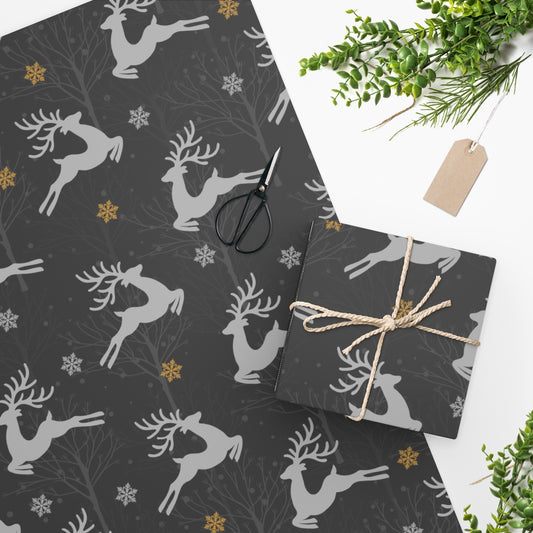 Christmas Raindeer Wrapping Paper