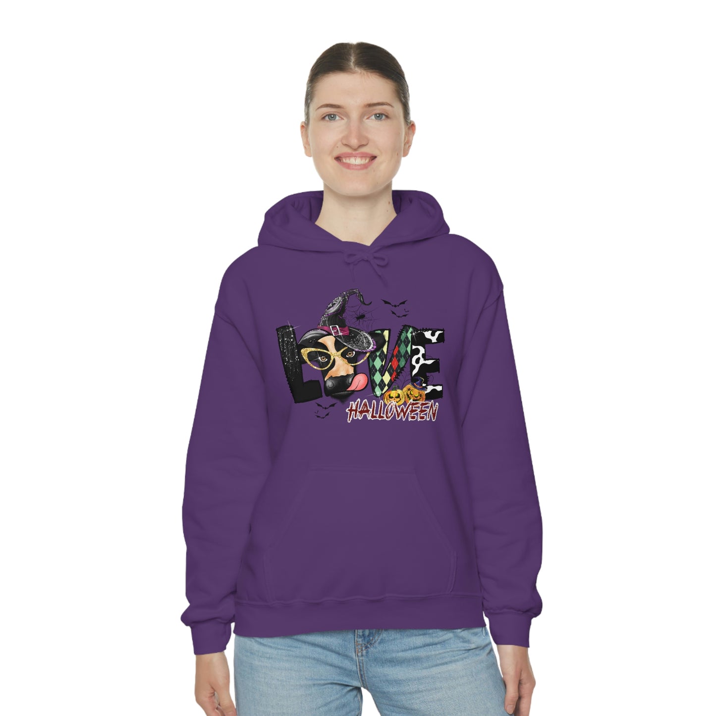 Love Farm Halloween Unisex Heavy Blend Hooded Sweatshirt