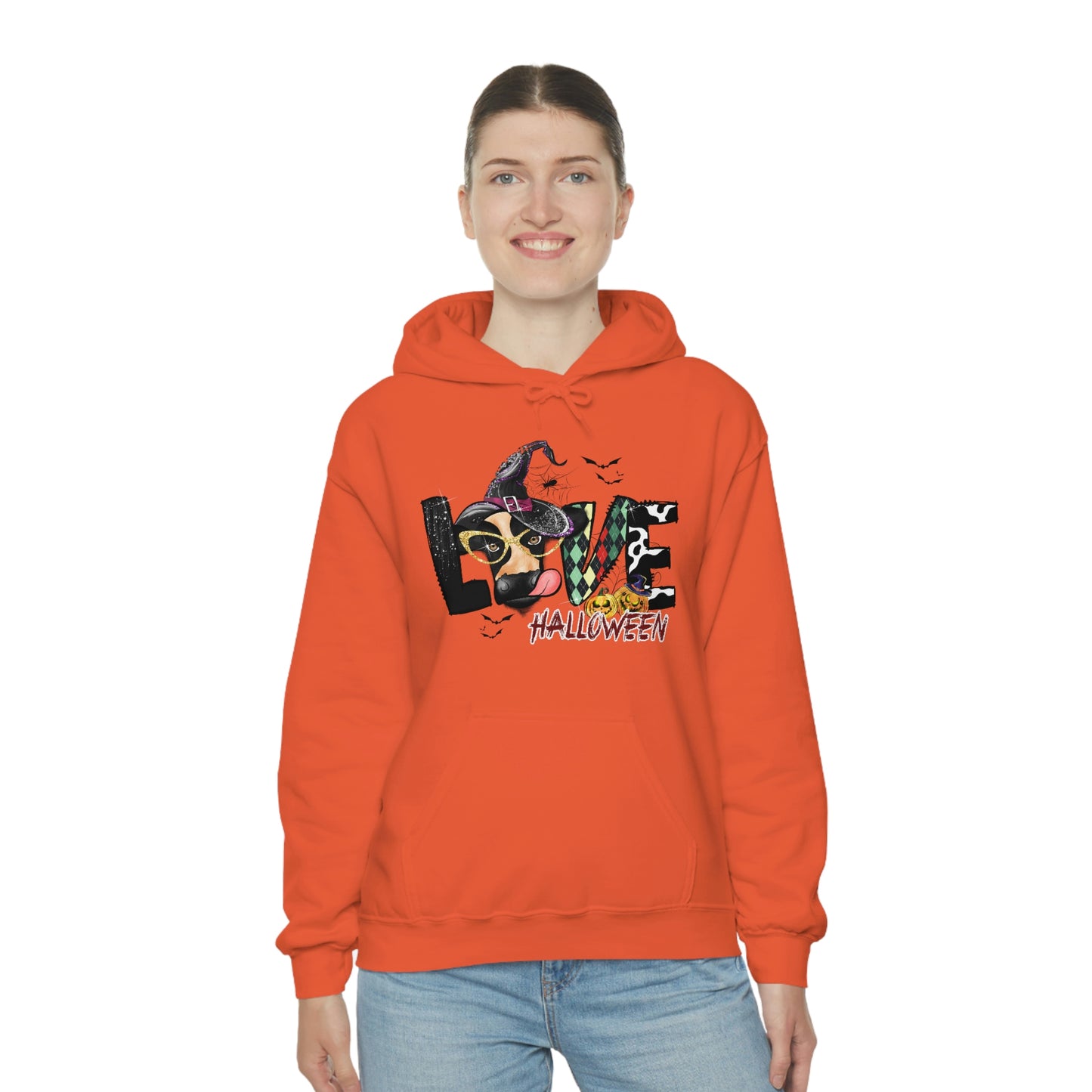 Love Farm Halloween Unisex Heavy Blend Hooded Sweatshirt