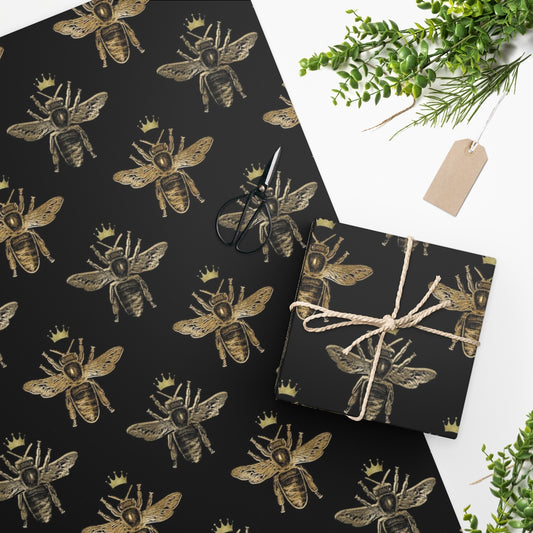 Honey Bee Wrapping Paper