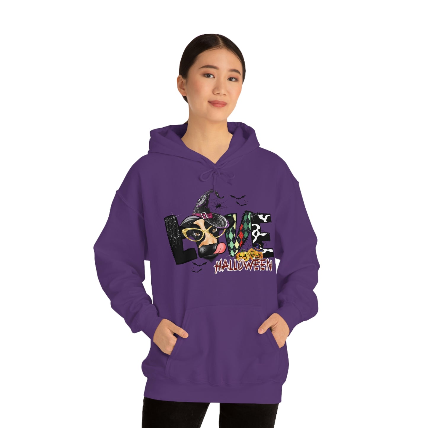 Love Farm Halloween Unisex Heavy Blend Hooded Sweatshirt