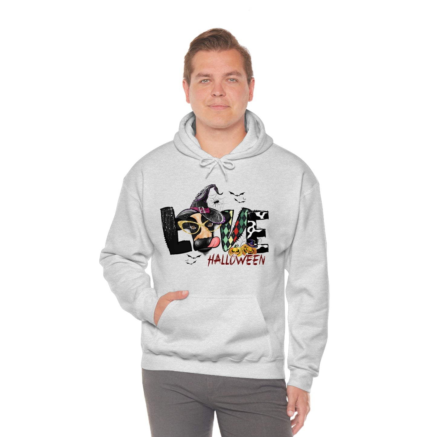 Love Farm Halloween Unisex Heavy Blend Hooded Sweatshirt