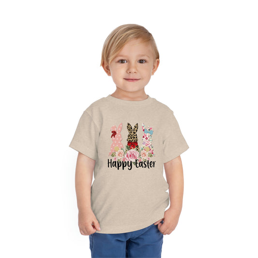 Happy Easter Toddler Short Sleeve Tee