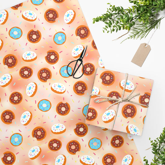 Donut Wrapping Paper