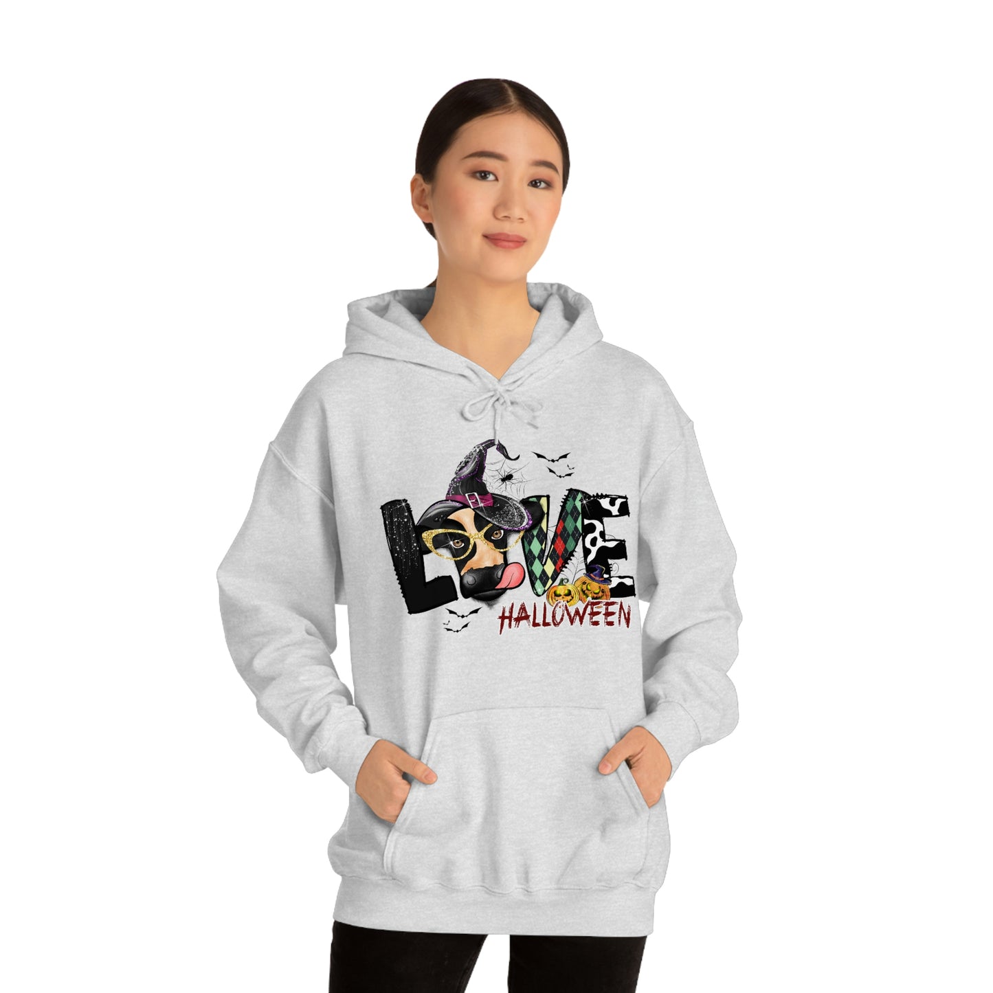 Love Farm Halloween Unisex Heavy Blend Hooded Sweatshirt