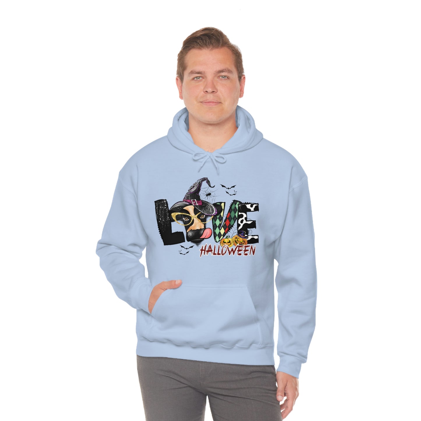 Love Farm Halloween Unisex Heavy Blend Hooded Sweatshirt