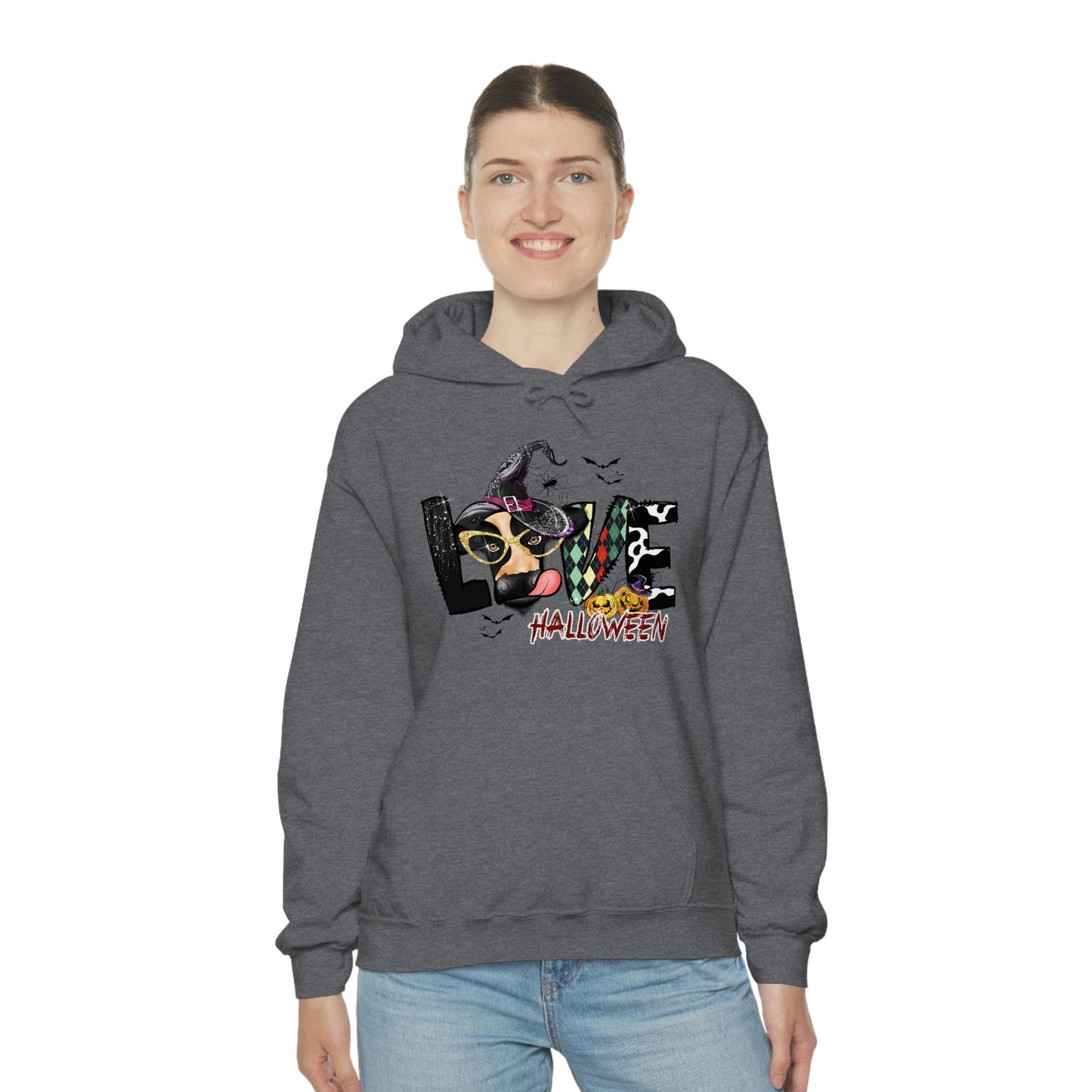 Love Farm Halloween Unisex Heavy Blend Hooded Sweatshirt