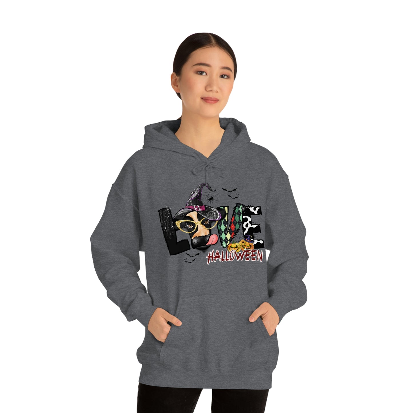 Love Farm Halloween Unisex Heavy Blend Hooded Sweatshirt