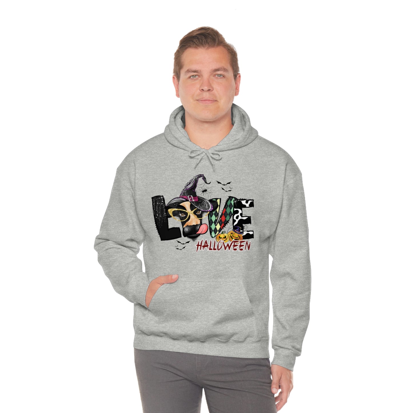 Love Farm Halloween Unisex Heavy Blend Hooded Sweatshirt