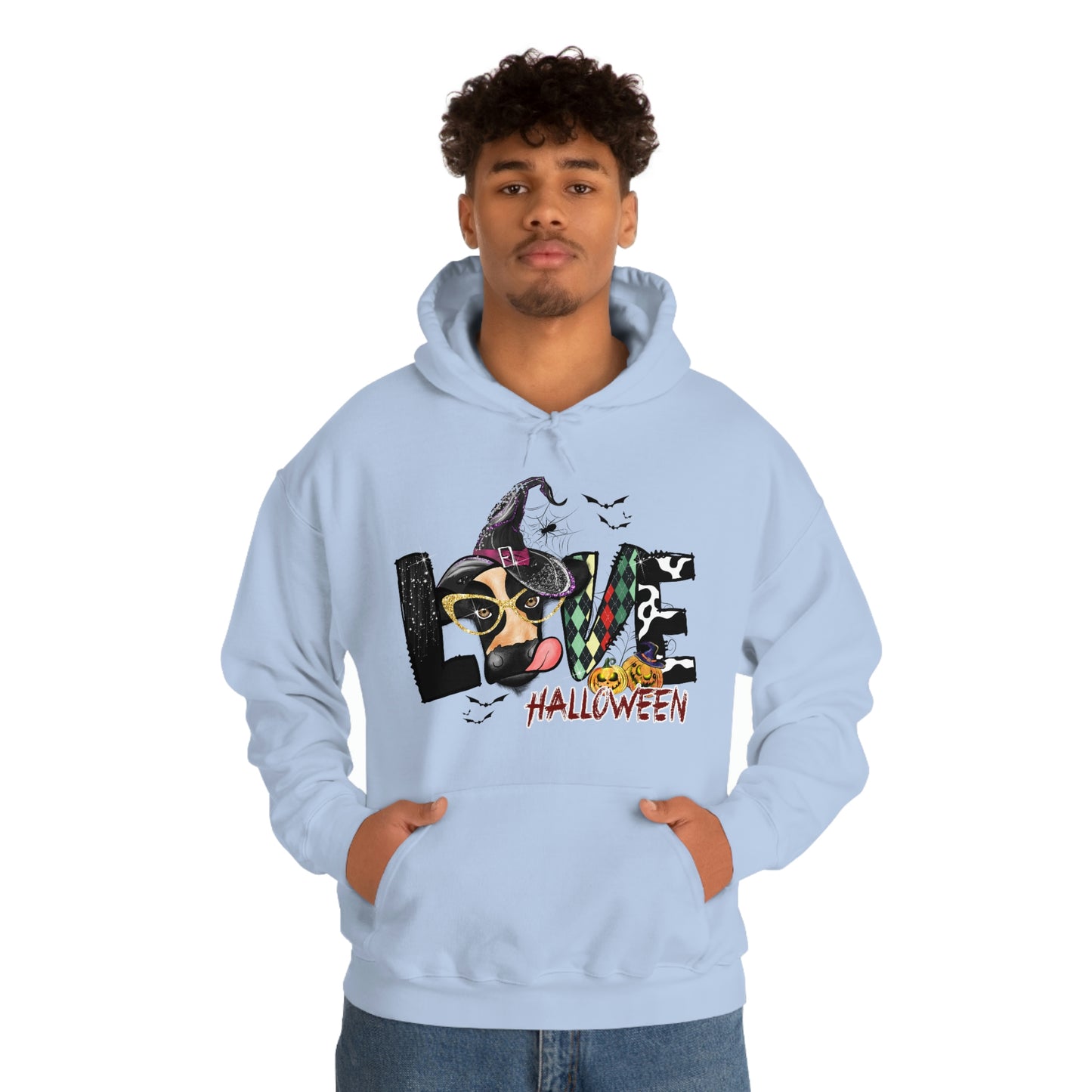 Love Farm Halloween Unisex Heavy Blend Hooded Sweatshirt