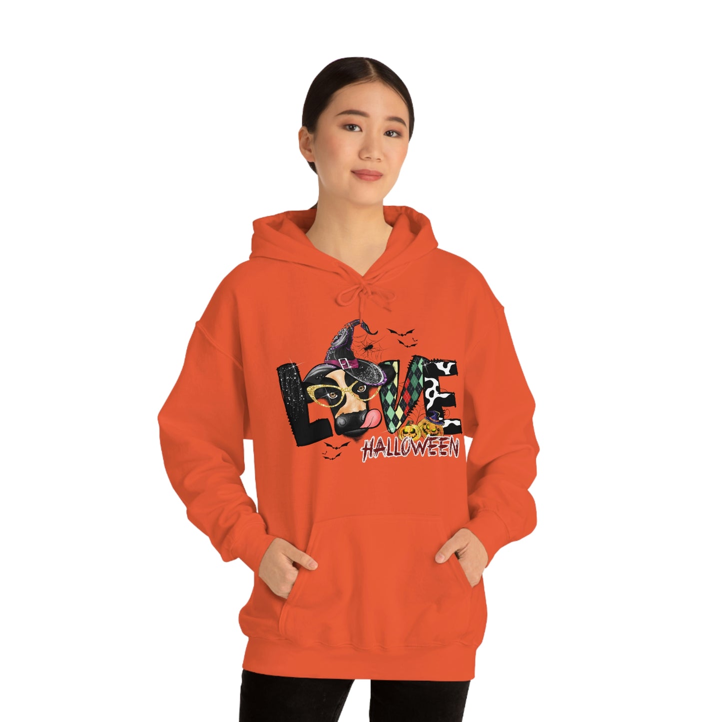 Love Farm Halloween Unisex Heavy Blend Hooded Sweatshirt