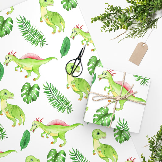 Baby Dino Wrapping Paper