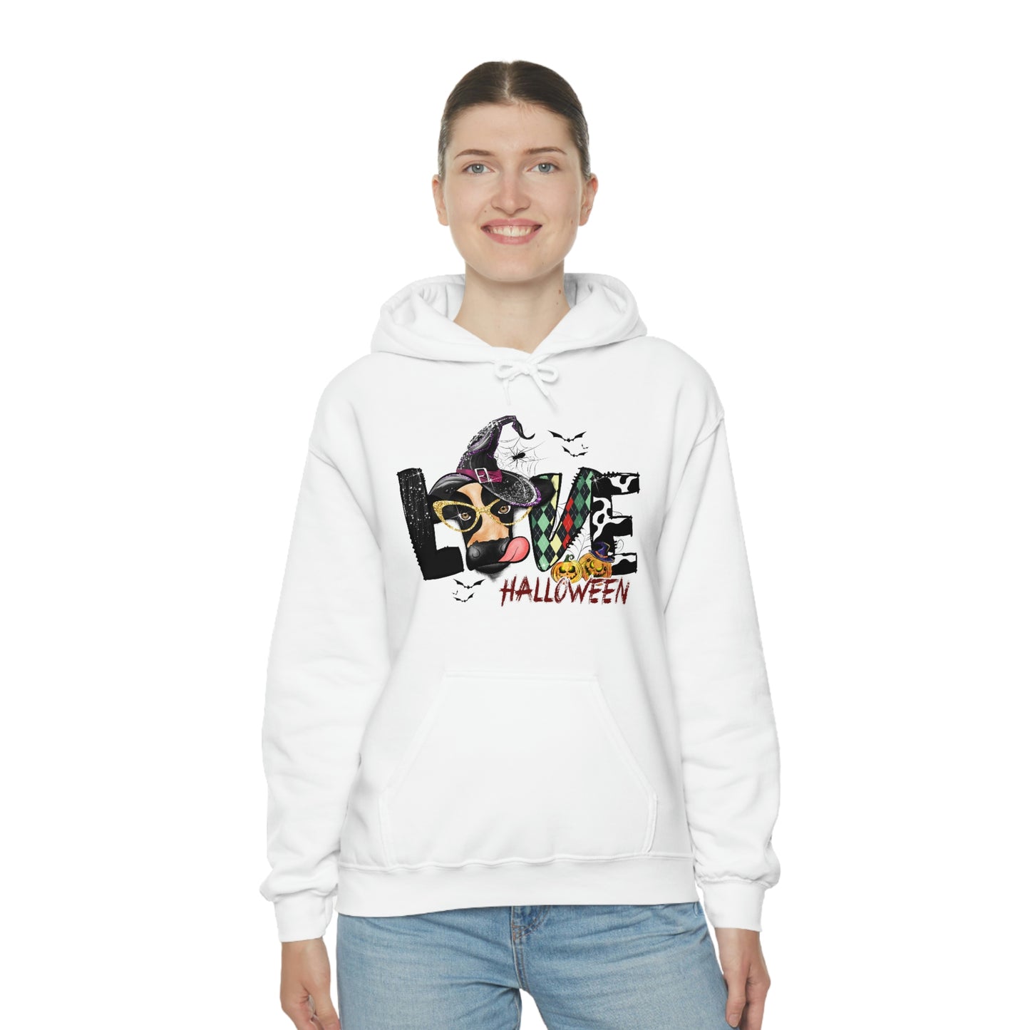 Love Farm Halloween Unisex Heavy Blend Hooded Sweatshirt