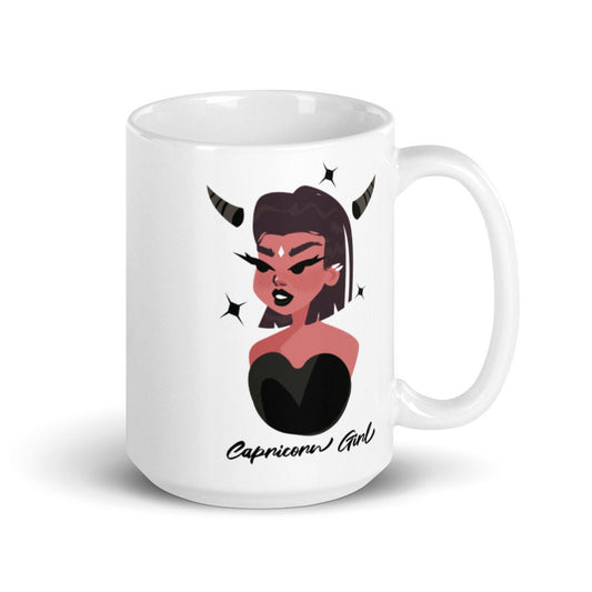 Capricorn Zodiac Ceramic Mug 15oz