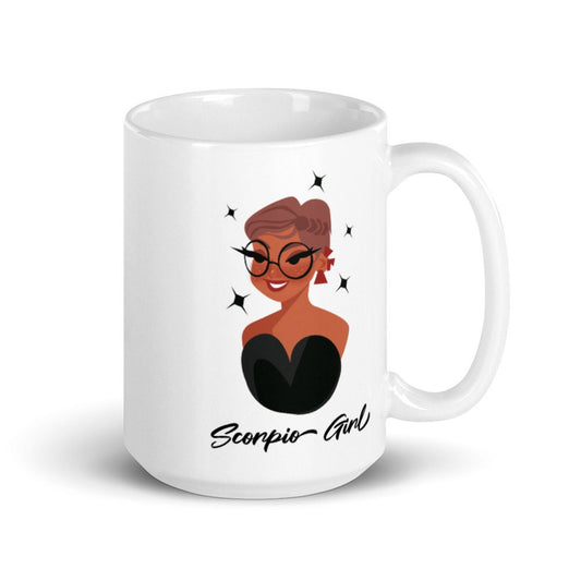 Scorpio Zodiac Ceramic Mug 15oz