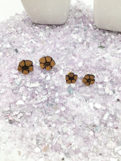 Super Cute Flower / Sakura Mommy & Me Earring Studs